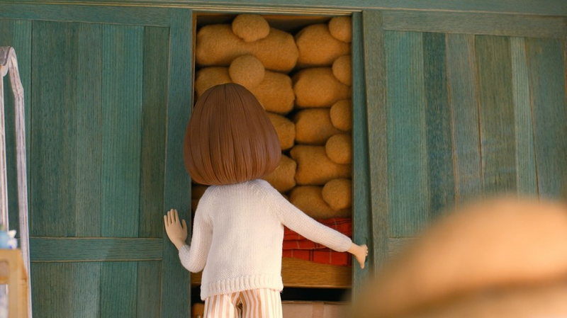 Illustration for article titled Netflix's Cute Stop-Motion Animation Points Out That Rilakkuma Is Wearing A Kigurumi Onesie
